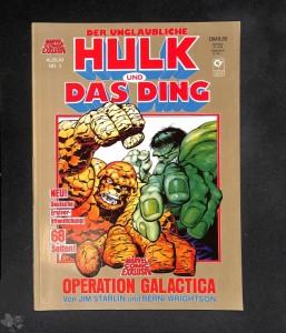 Marvel Comic Exklusiv 3: Der unglaubliche Hulk und das Ding