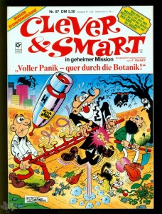 Clever &amp; Smart (Album , 1. Auflage) 87: Voller Panik - quer durch die Botanik !