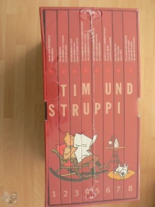 Die Abenteuer von Tim und Struppi (Schuber Kompaktausgabe) : (Schuber mit 8 Alben)