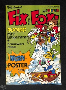Fix und Foxi : 22. Jahrgang - Nr. 42 mit Riesenposter