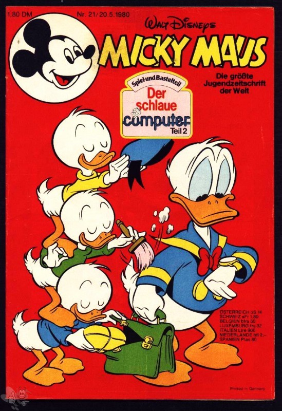 Micky Maus 1980: Nr. 21