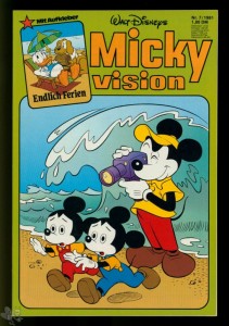 Mickyvision 7/1981 mit Sticker