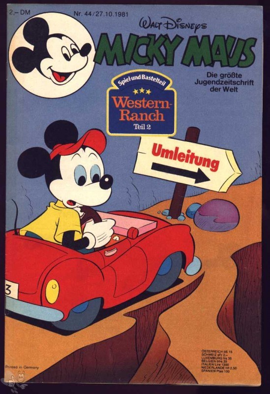 Micky Maus 1981: Nr. 44