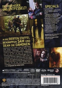 Supernatural 7 - Rückseite