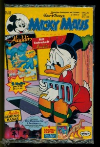 Micky Maus 50/1993 OVP Doppelheft