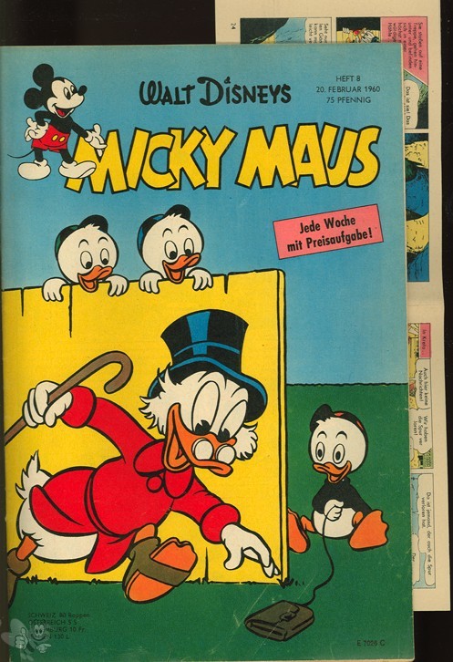 Micky Maus 8/1960