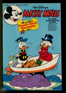 Micky Maus 39/1977 mit der Beilage