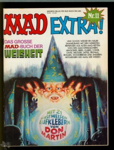 Mad Extra 11 mit Don Martin Plakatbeilagen