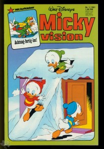 Mickyvision 1/1981 mit Sticker