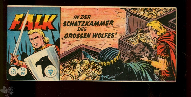 Falk 121: In der Schatzkammer des »Grossen Wolfes«