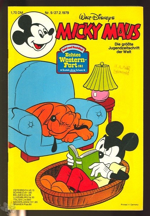 Micky Maus 9/1979
