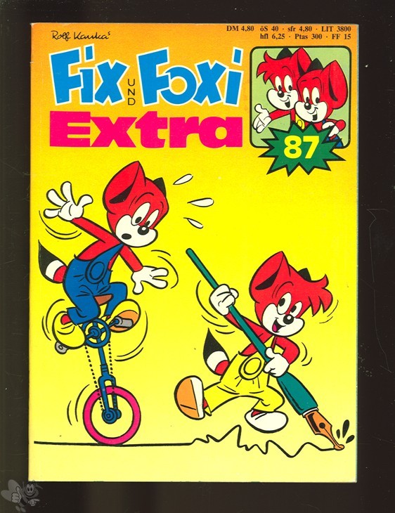 Fix und Foxi Extra 87