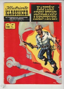 Illustrierte Klassiker 118: Kapitän Singletons Abenteuer (2. Auflage)