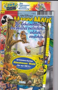 Micky Maus 1999: Nr. 16 mit loser Atlas Beilage