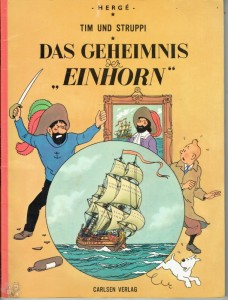 Tim und Struppi (1. Serie) 11: Das Geheimnis der Einhorn (höhere Auflagen)