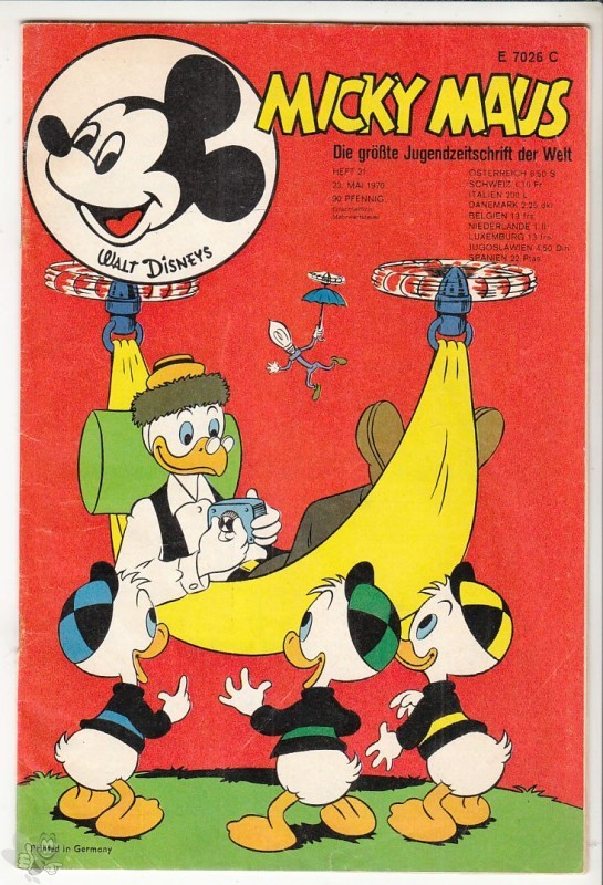Micky Maus 21/1970