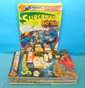 SUPERMAN Jahrgang 1978 fast komplett = 21 Hefte zusammen ohne Sammelecke Ehapa