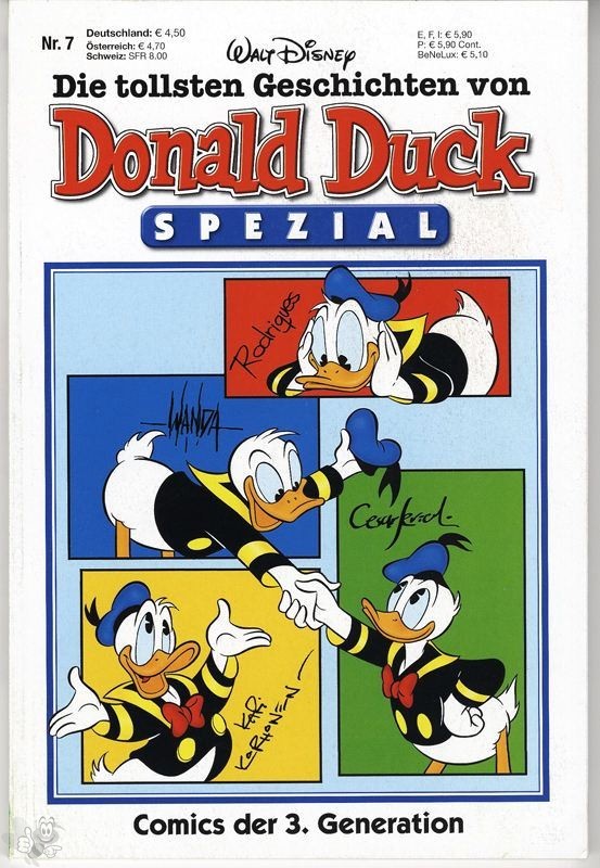Die tollsten Geschichten von Donald Duck Spezial 7: Comics der 3. Generation