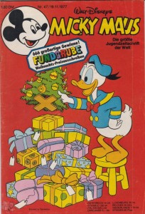 Micky Maus 47/1977 mit Beilage