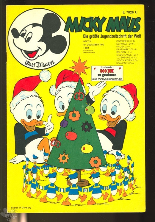 Micky Maus 51/1970