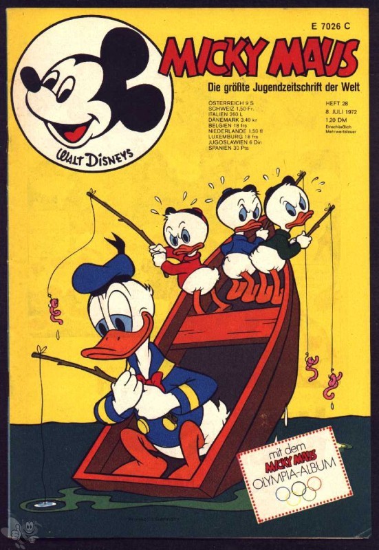 Micky Maus 1972: Nr. 28