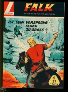 Falk (Heft, Lehning) 37: Ist sein Vorsprung schon zu gross ?