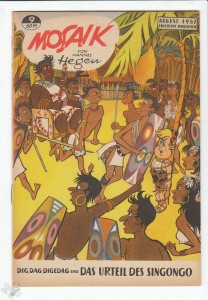 Mosaik 9: Das Urteil des Singongo (August 1957)