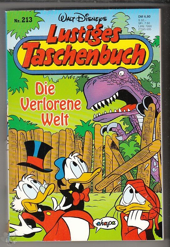 Walt Disneys Lustige Taschenbücher 213: Die verlorene Welt (LTB)