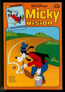Mickyvision 6/1978 mit dem Aufkleber
