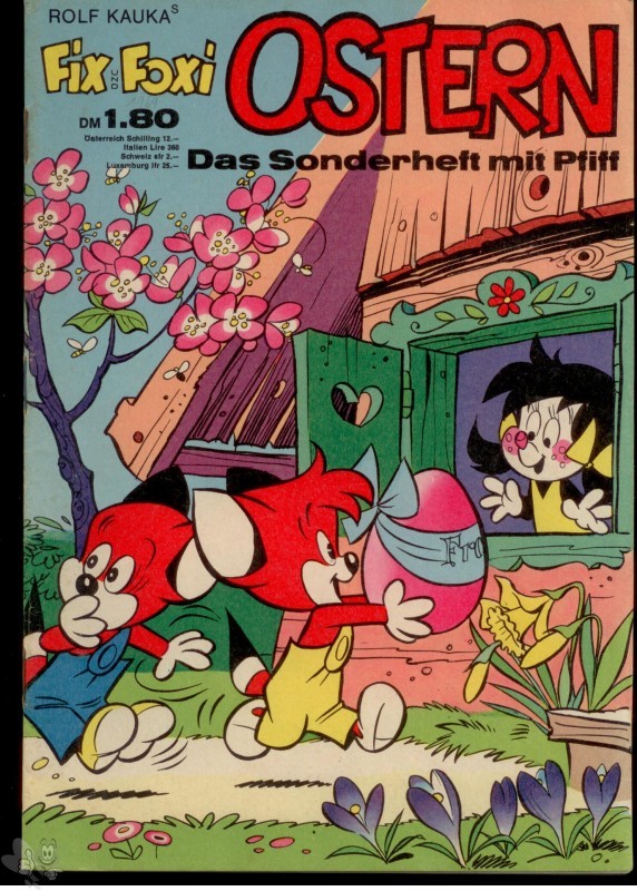 Fix und Foxi Sonderheft 1969: Ostern - Das Sonderheft mit Pfiff
