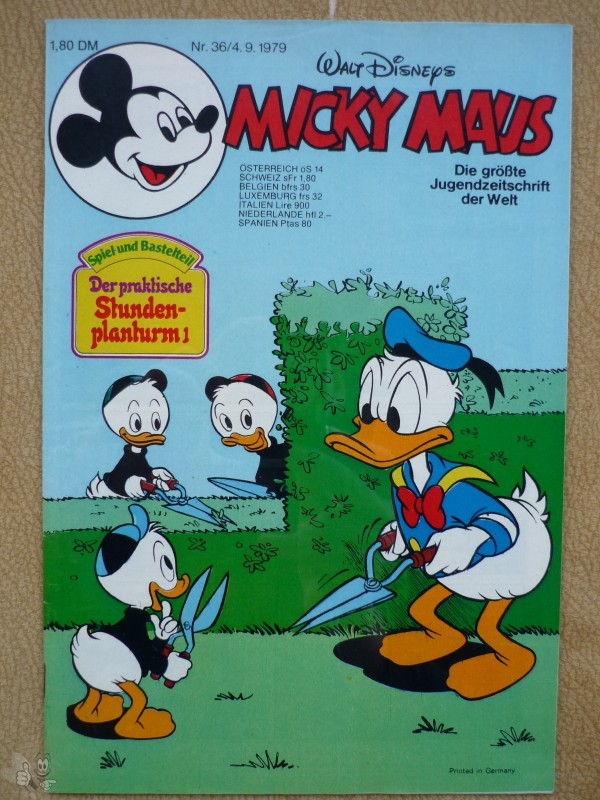 Micky Maus 1979: Nr. 36