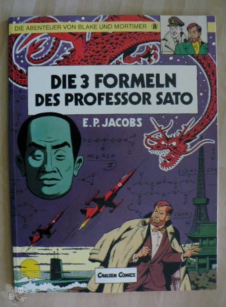 Die Abenteuer von Blake und Mortimer 8: Die 3 Formeln des Professor Sato (1. Auflage)