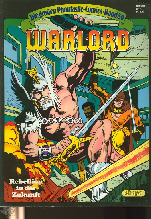 Die großen Phantastic-Comics 50: Warlord: Rebellion in der Zukunft