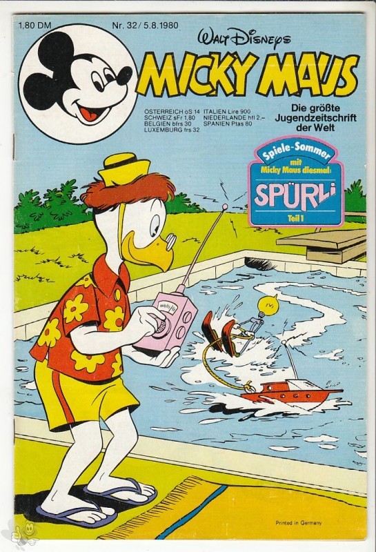 Micky Maus 32/1980