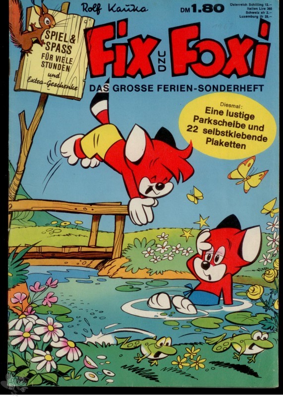 Fix und Foxi Sonderheft 1968: Das grosse Ferien-Sonderheft