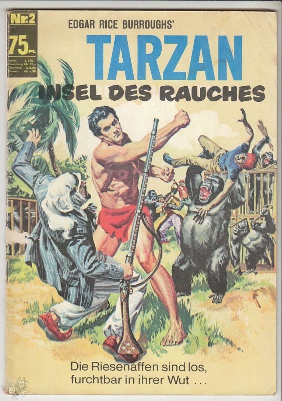 Tarzan 2: Insel des Rauches (1. Auflage)