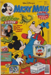 Micky Maus 1996: Nr. 11 mit Sticker-Tüte