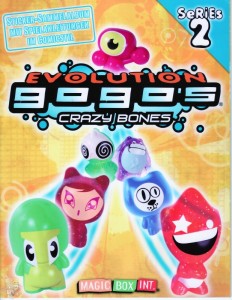 Stickeralbum leer gogo´s - Crazy Bones - Series 2 mit Spielanleitung leer