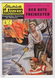 Illustrierte Klassiker 14: Der rote Freibeuter (1. Auflage)