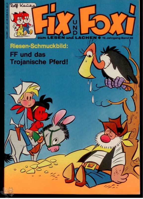 Fix und Foxi : 19. Jahrgang - Nr. 38