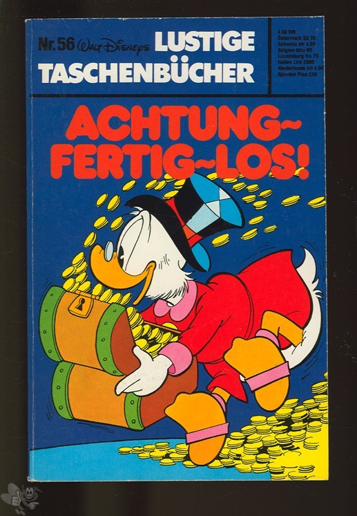 Walt Disneys Lustige Taschenbücher 56: Achtung - fertig - los ! (1. Auflage)