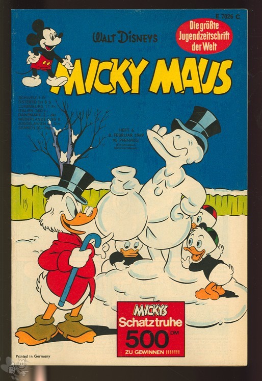 Micky Maus 6/1969