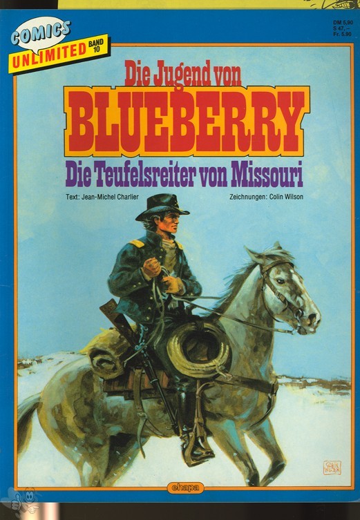 Comics Unlimited 10: Die Jugend von Blueberry: Die Teufelsreiter von Missouri