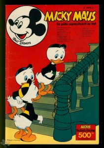 Micky Maus 4/1970 mit Klappseiten