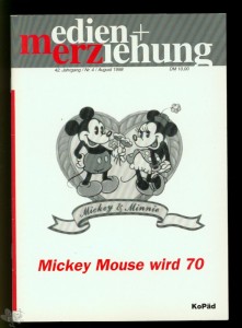 Medien + Erziehung 1998 Nr. 4 Micky Maus Cover