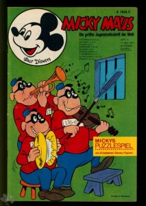 Micky Maus 11/1970 mit Klappseiten