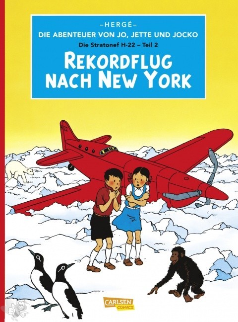 Die Abenteuer von Jo, Jette und Jocko 4: Die Stratonef H-22 (Teil 2): Rekordflug nach New York