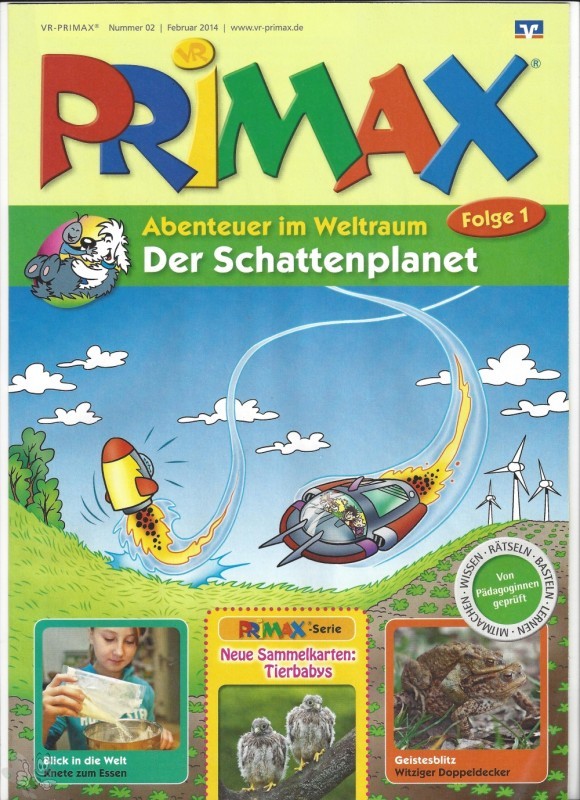 PRIMAX 2/2014 Volksbank - Abenteuer im Weltraum: Der Schatte