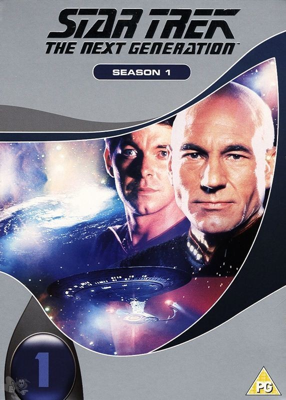 Star Trek - The next generation (Season 1, UK-Import mit dt. Ton) (7 DVD&#039;s)