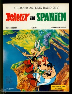 Asterix 14: Asterix in Spanien (1. Auflage, Softcover)